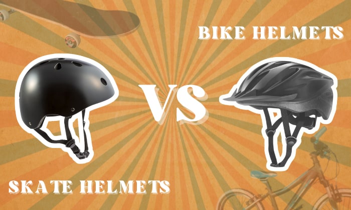 skateboarding helmet vs bike helmet
