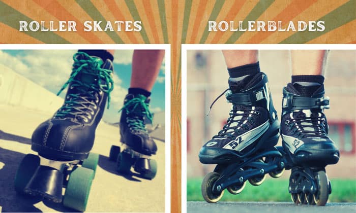 roller skates vs rollerblades for exercise
