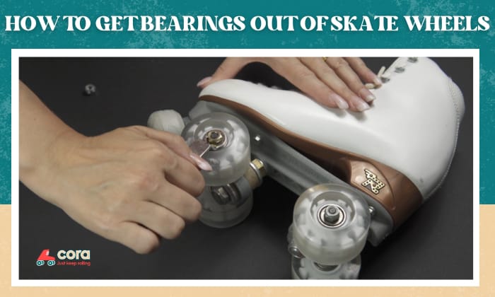 how to get bearings out of skate wheels