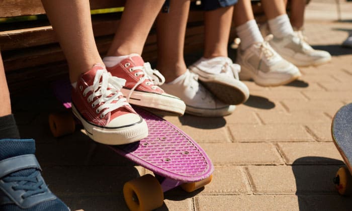 shoe-material-for-skateboarding