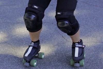 brake-on-roller-skates