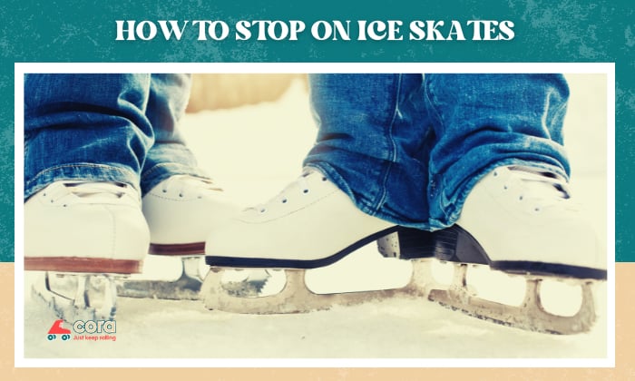 how to stop on ice skates