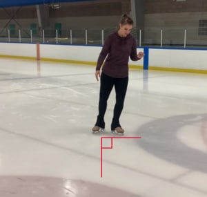 stopping-on-ice-skates