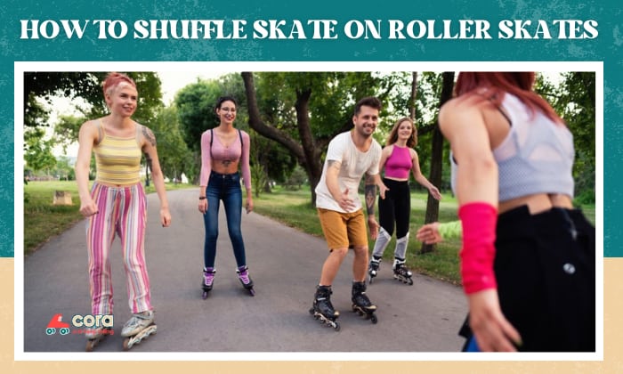 how to shuffle skate on roller skates