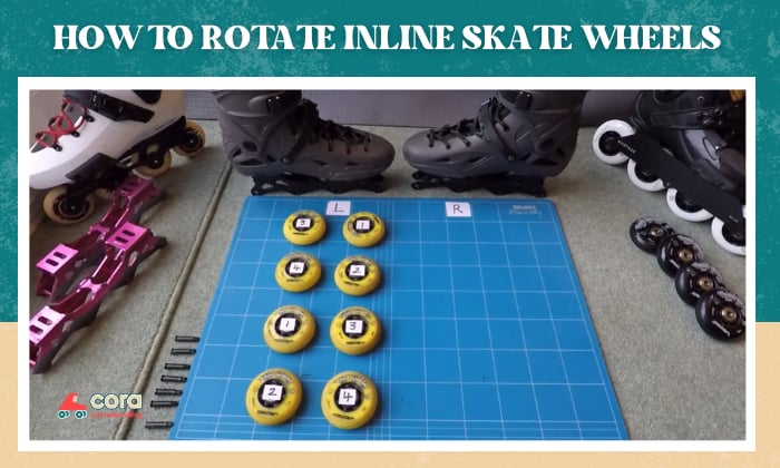 how to rotate inline skate wheels