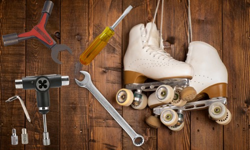 Prepare-the-tools-for-roller-skate-truck-adjustment